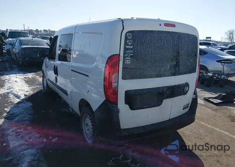 2017 Ram Promaster City Tradesman из США, поврежденный, VIN ZFBERFAB7H6G44866
